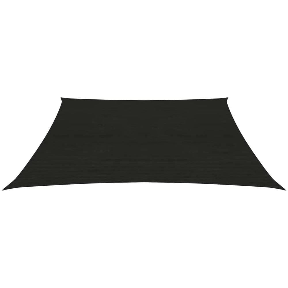 Vela Parasole 160 g / m² Nera 6x6 m in HDPE - Foto 2