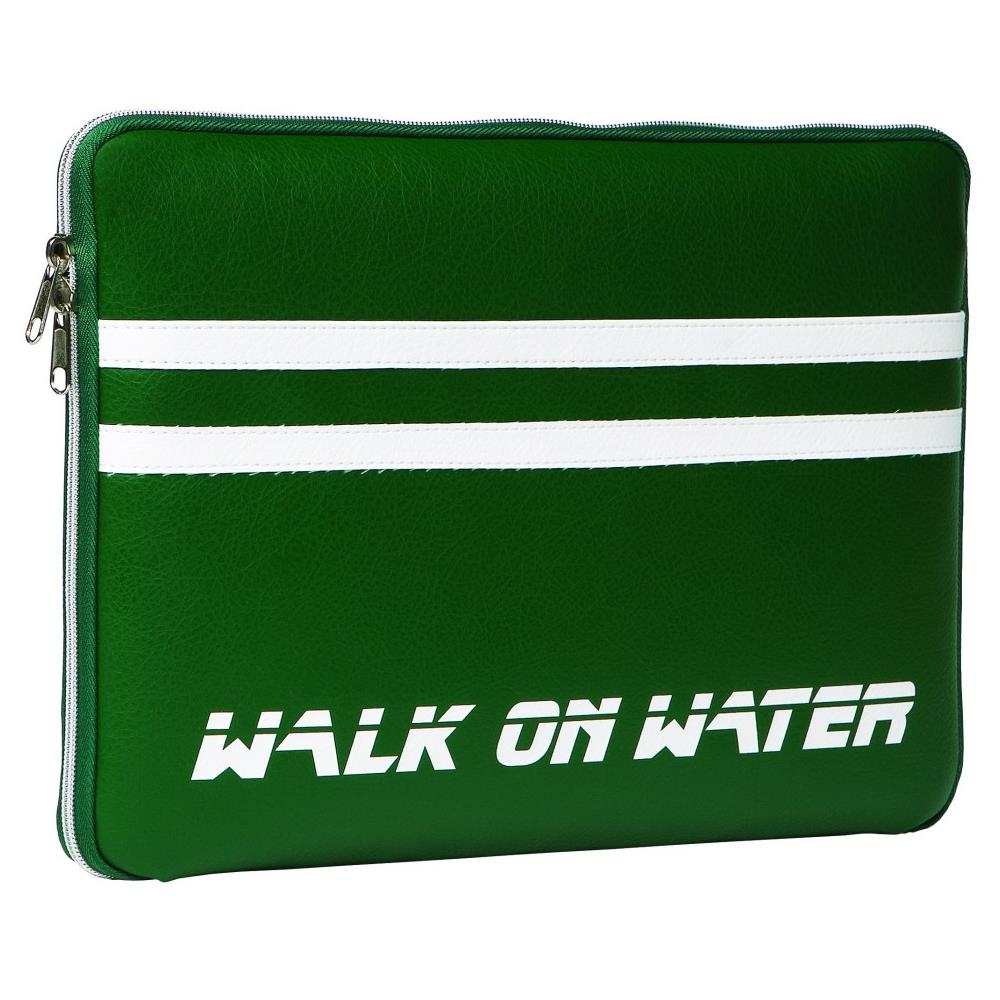 Boarding Sleeve, 13 13" Custodia a tasca Verde, Bianco - Foto 1