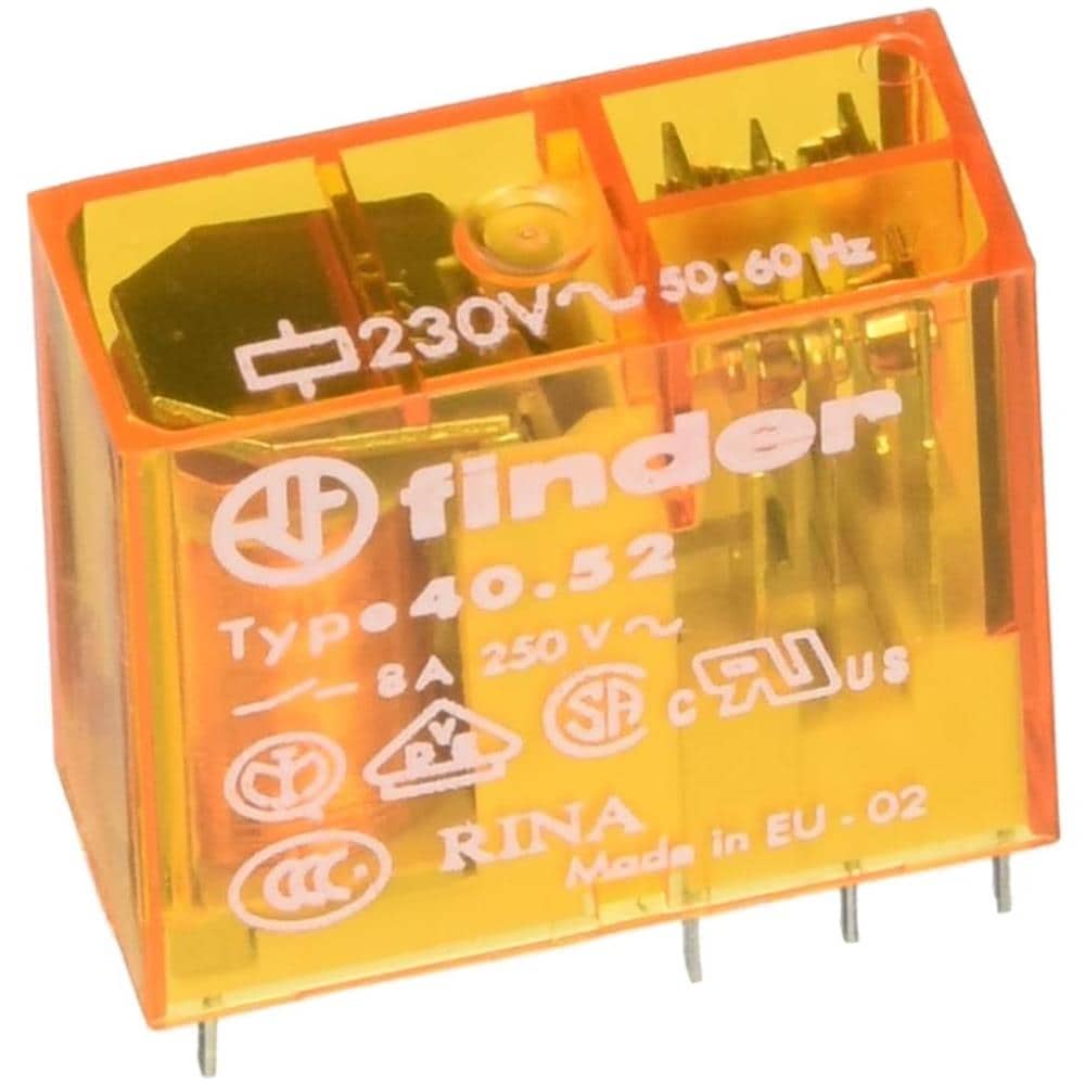 Minirele Per Circuiti Stampati 2 Contatti 24v Ac - Finder 405280245000 - Foto 1