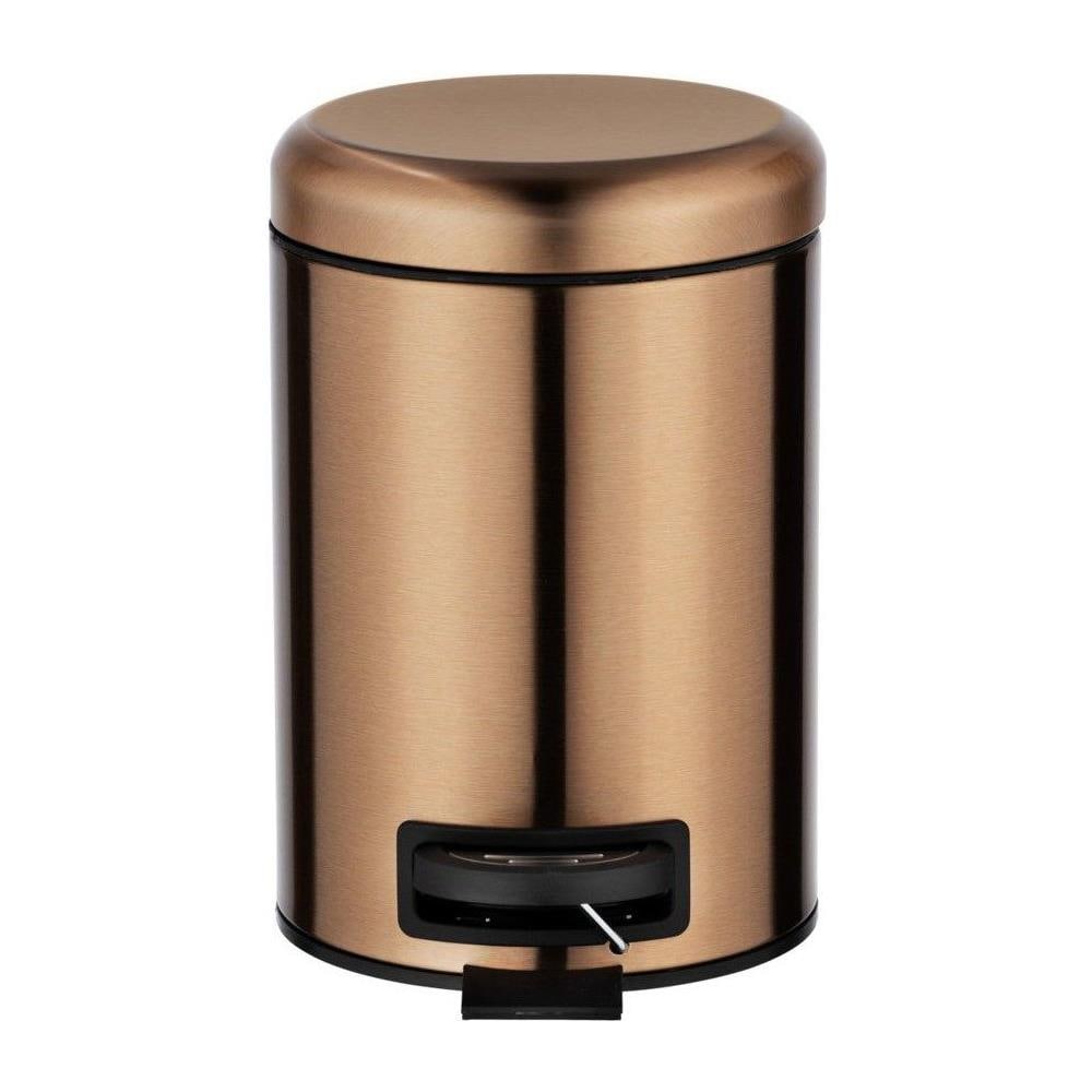 Cestino Bagno Leman, Rame Opaco, 3 L, - Foto 2