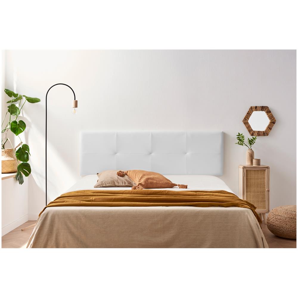 Testiera Imbottita Altea Similpelle 90x50x5 Cm - - Foto 4