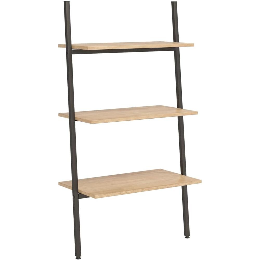 Scaffale Pendente A 3 Livelli Marrone Chiaro E Nero 64x34x116cm - Foto 2