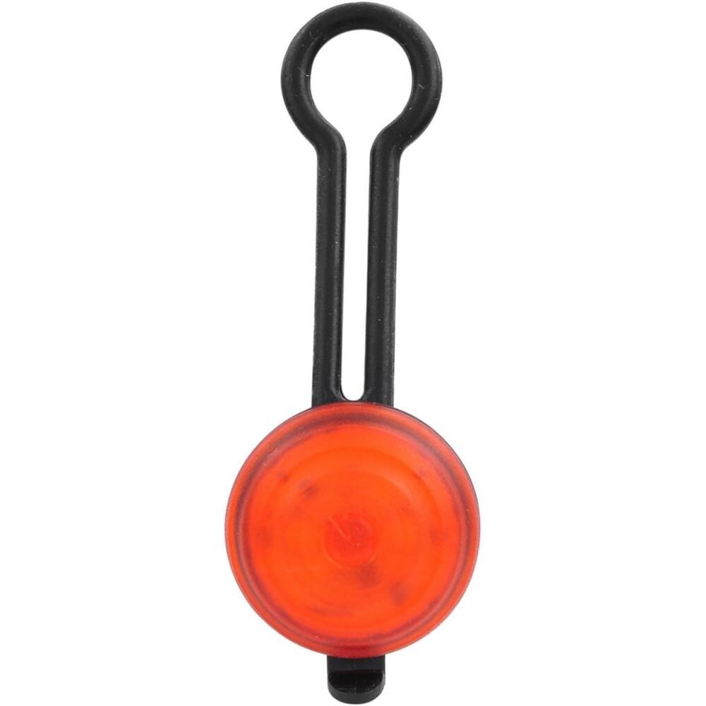 On Bike Fanalini Microlampade Tonde Bicicletta Di Colore Rosso Con Doppia Funzione - Foto 1