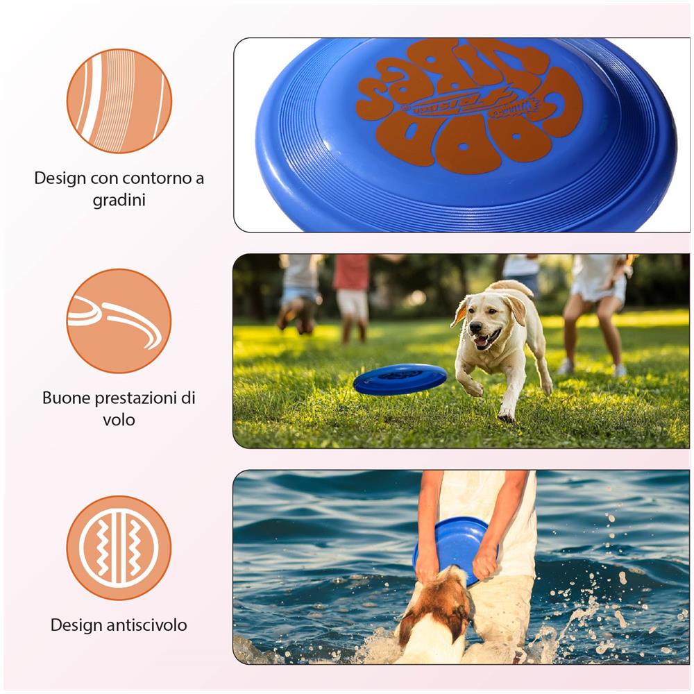 Frisbee Disco Volante per Bambini dai 5+ anni, 23.75cm - 100g - Foto 2