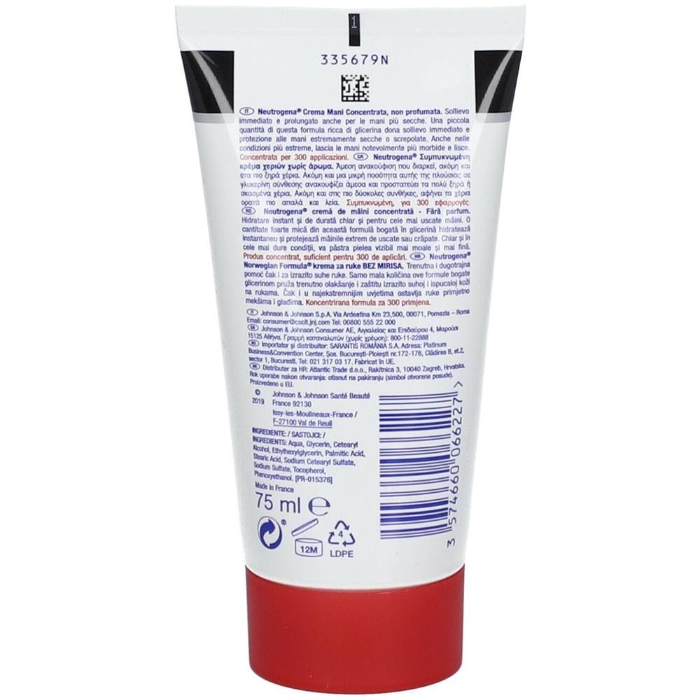 Neutrogena Mani Crema Mani Non Profumata 75 ml - Foto 2