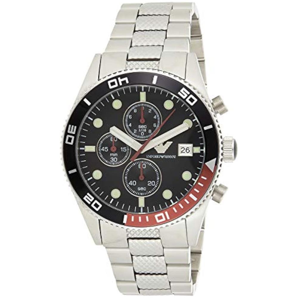 Orologio Uomo spring ar5855 al quarzo cinturino in acciaio - Foto 3