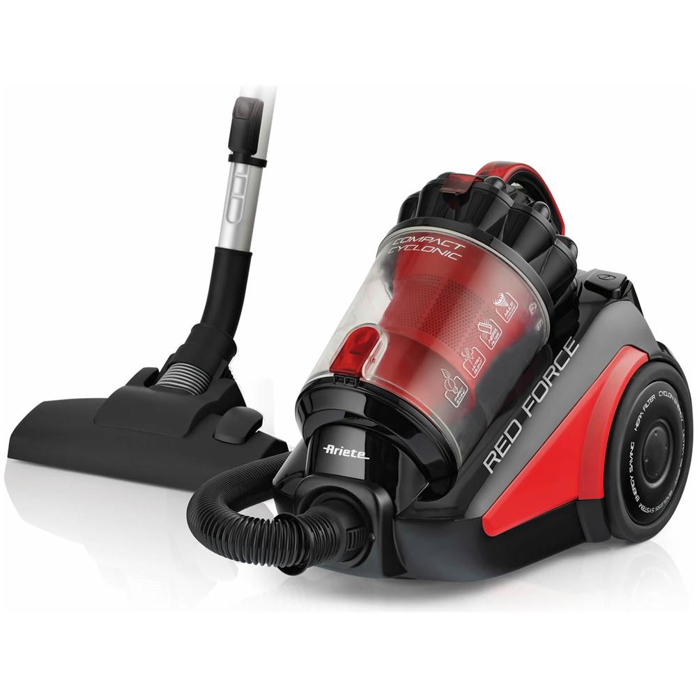 ARIETE Red Force Aspirapolvere Senza Sacco Potenza 700 Watt ARIETE Red Force Aspirapolvere Senza Sacco Potenza 700 Watt