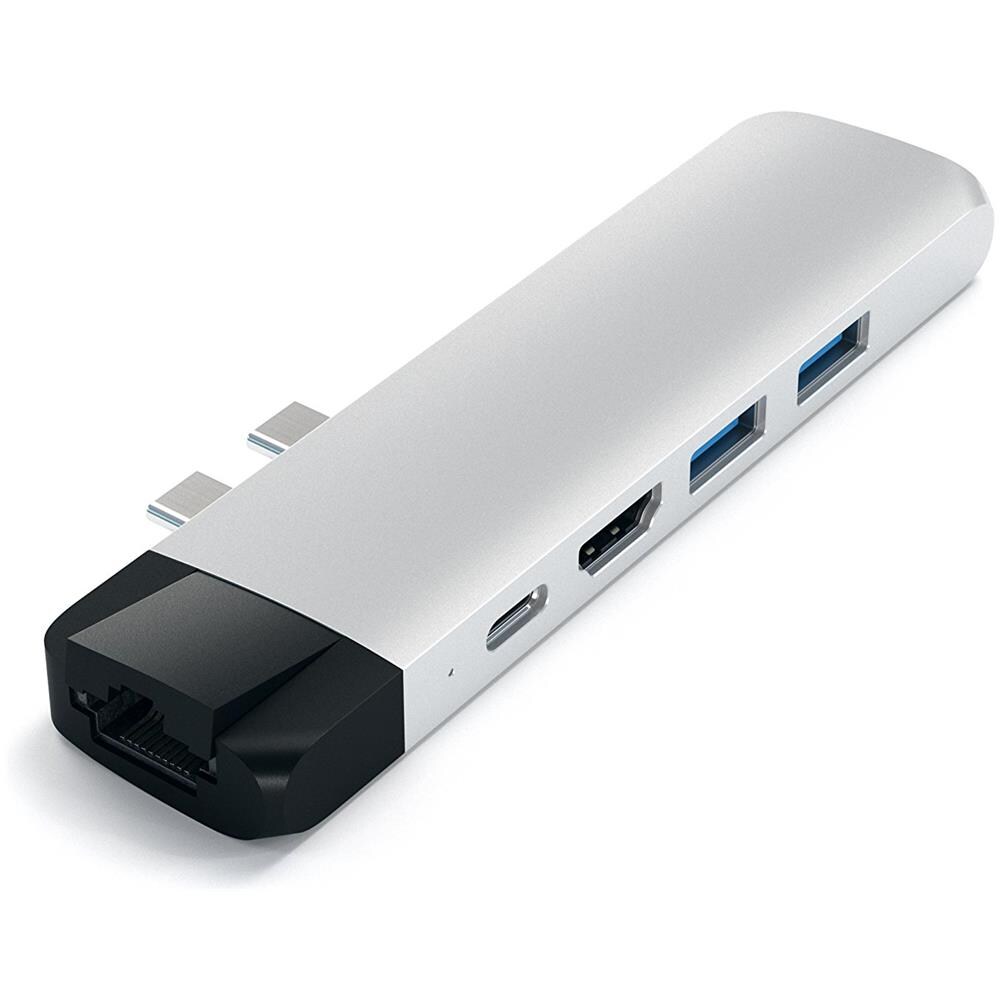 Pro Hub USB-C con Ethernet + HDMI 4k Colore Silver - Foto 2