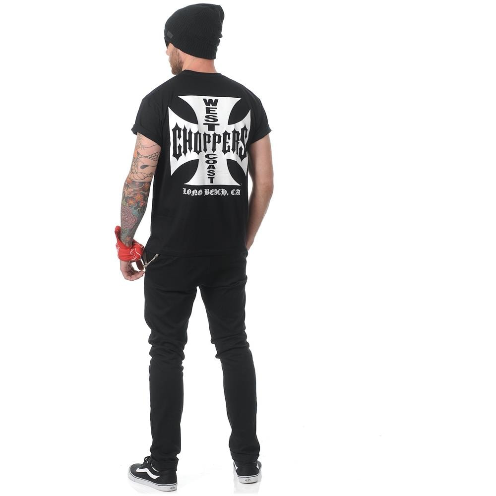 T-shirt Iron Cross Nero Bianco (xxxl, Nero) - Foto 2