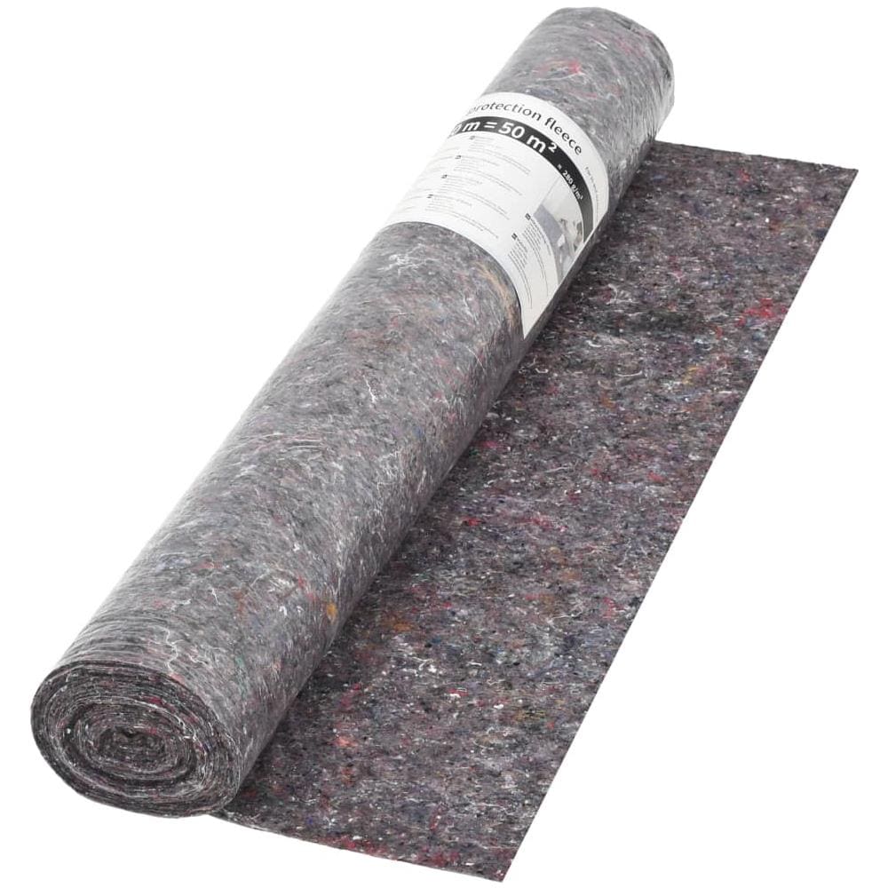 Telo Protettivo Per Pittori Antiscivolo 50 M 180 G / m² Grigio - Foto 2