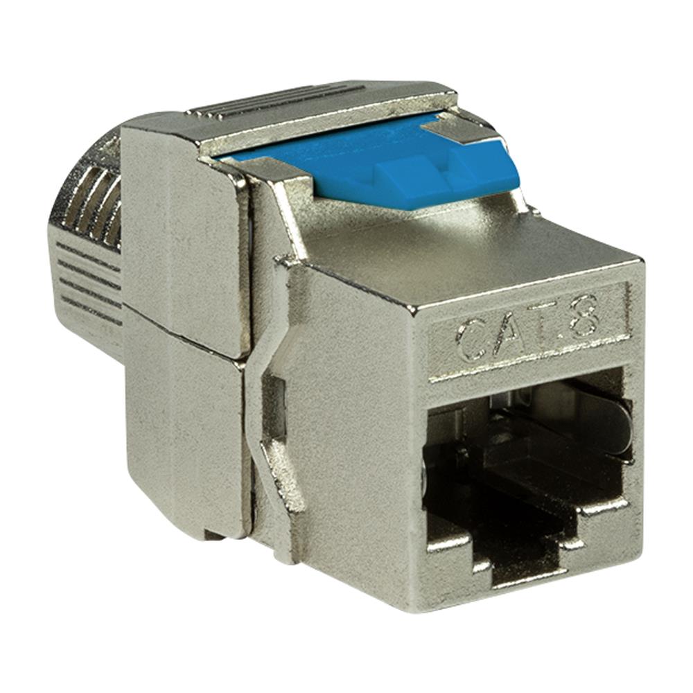 Plug Cat. 8.1 Keystone Stp Larghezza 16,5mm Toolless - Foto 1
