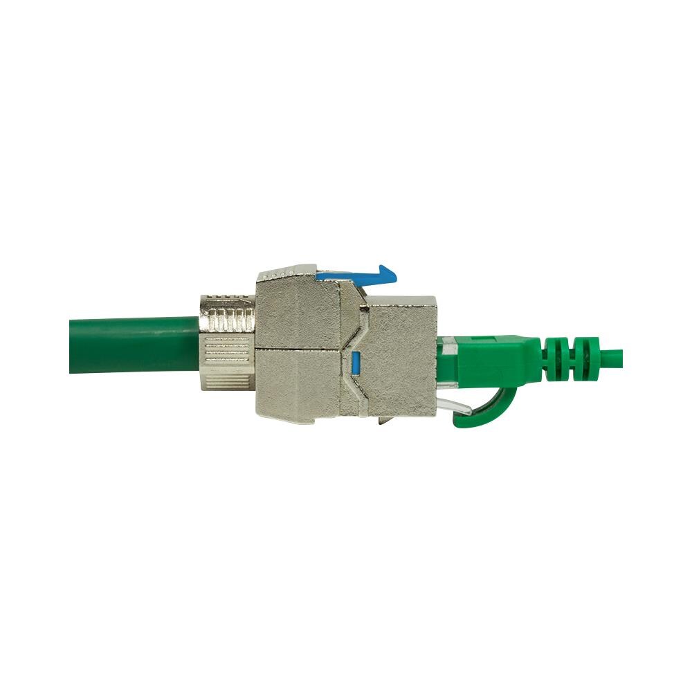 Plug Cat. 8.1 Keystone Stp Larghezza 16,5mm Toolless - Foto 2