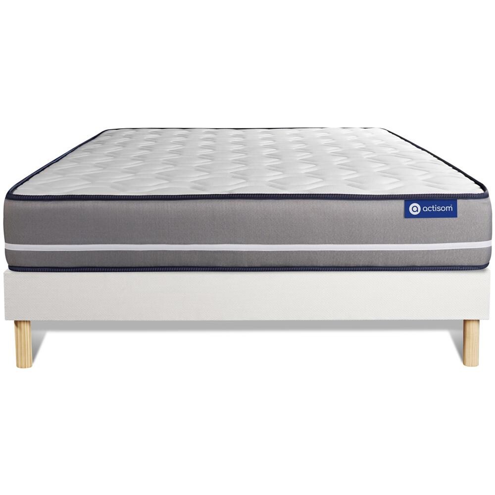 Kit Rete E Materasso Matrimoniale Actiflex Pur 180x220cm - Spessore : 20cm - Molle Insacchettate - Rigido - Foto 1