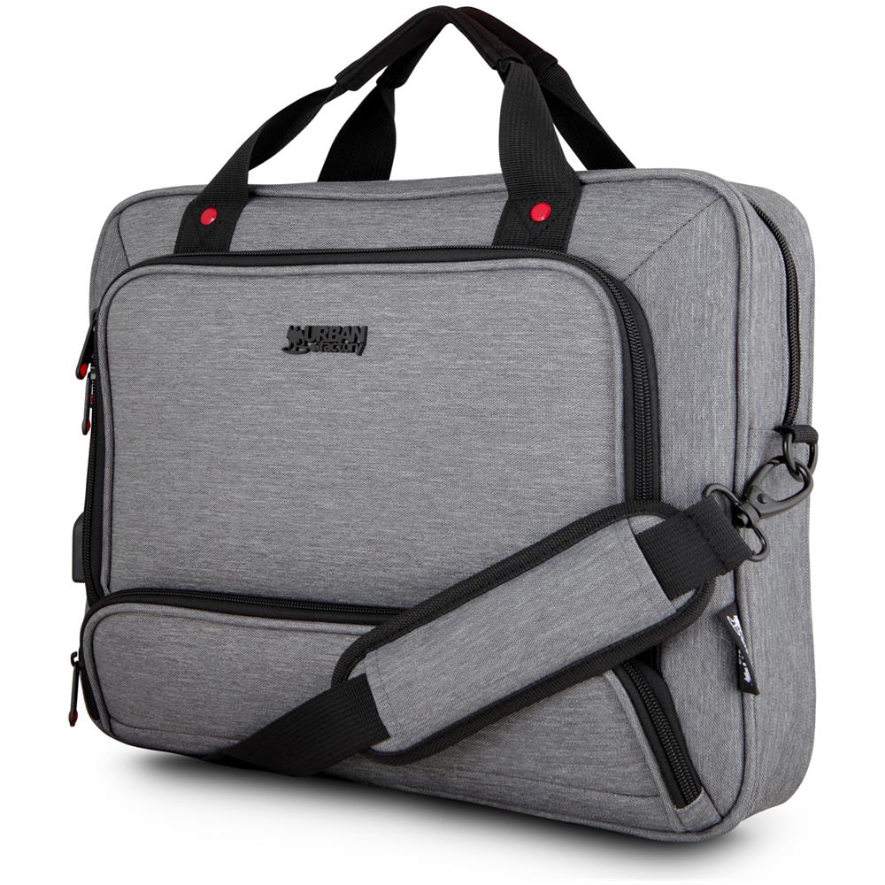 Mixee borsa per notebook 35,6 cm (14") Valigetta ventiquattrore Grigio, Rosa - Foto 2