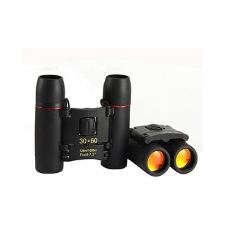 Binocolo Zoom 30x60 HD Portatile Pieghevole – Compatto Per Escursioni E Campeggio, Con Custodia