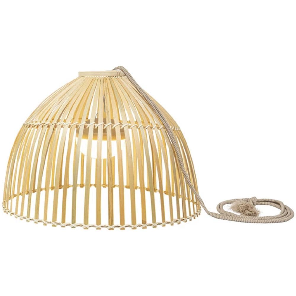 Lampada A Sospensione Reona Naure Lumbohxnw Naturale 305xø435 Mm Fibre Naturali - Foto 3