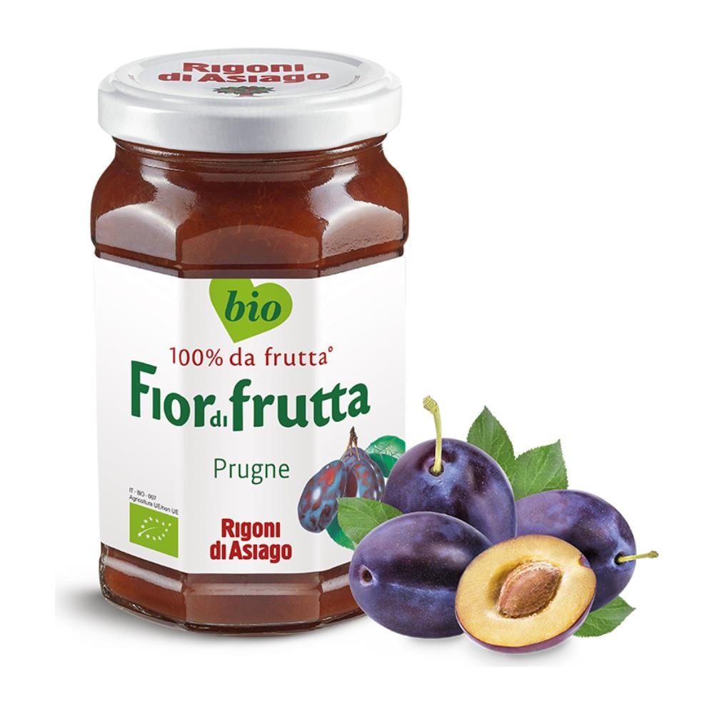 Rigoni Di Asiago Fiordifrutta Bio Prugne Marmellata In Vasetto Da 250 Grammi - Foto 2