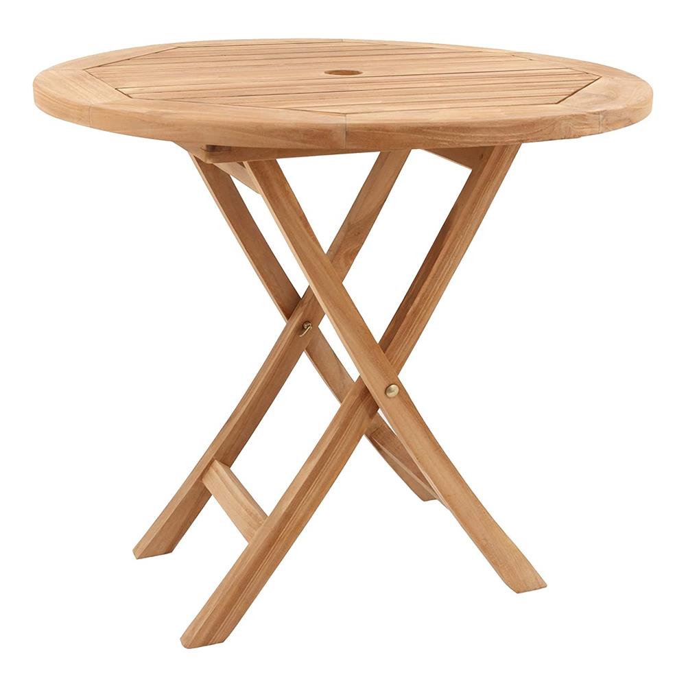 Tavolo Rotondo Pieghevole 80 Cm Meja - Foto 1