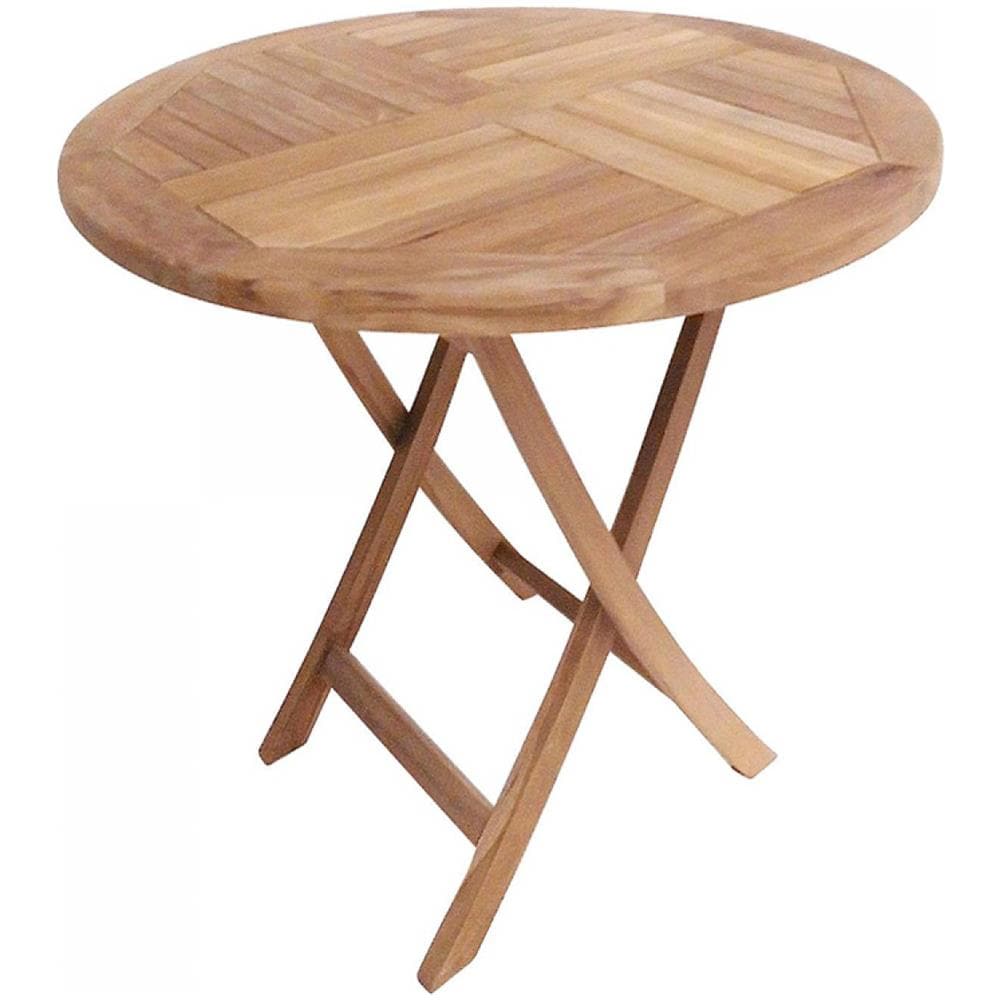 Tavolo Rotondo Pieghevole 80 Cm Meja - Foto 2