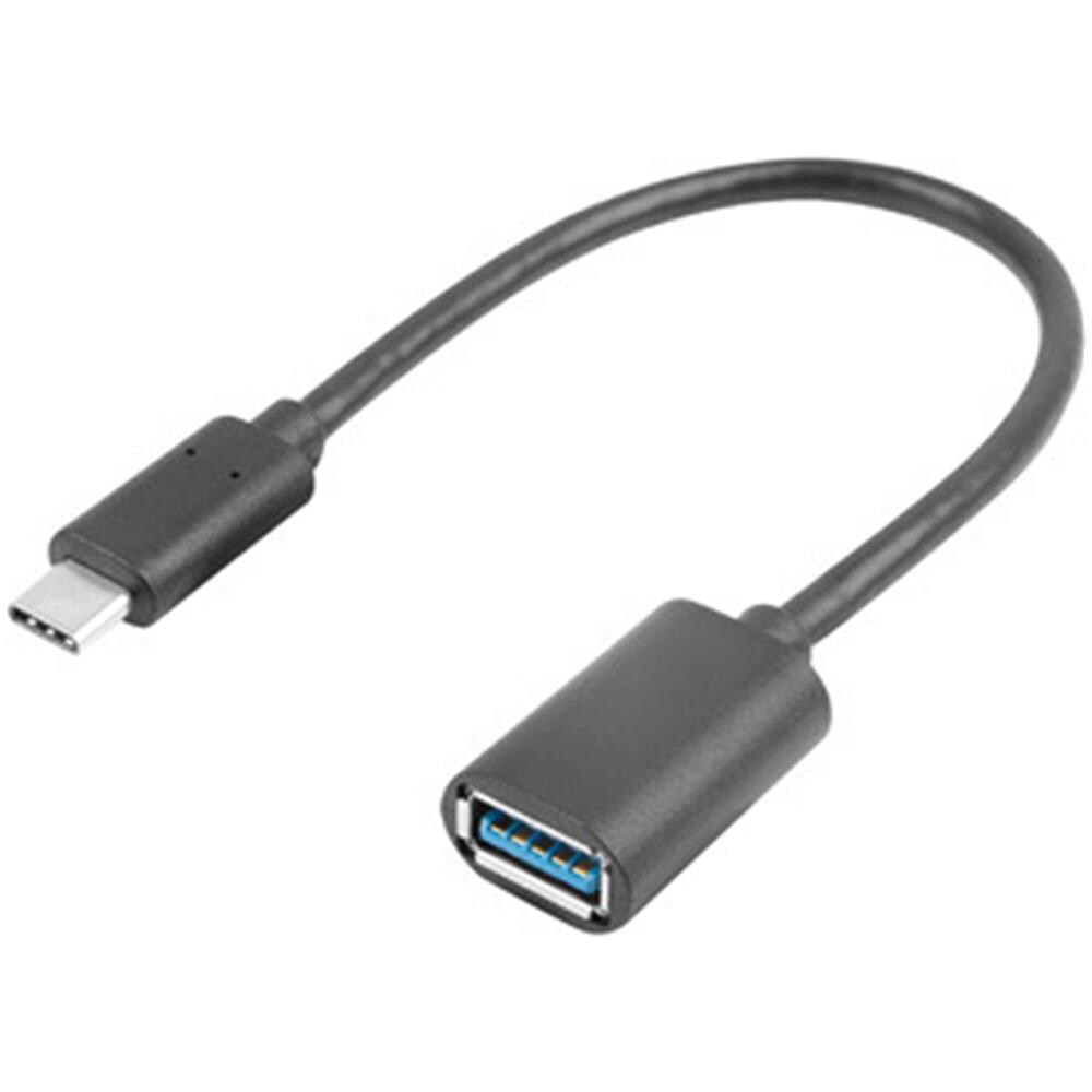 Adattatore Usb Da Usb-c Maschio 3.1 A Usb-a Femmina Otg Nero 15 Cm - Foto 2