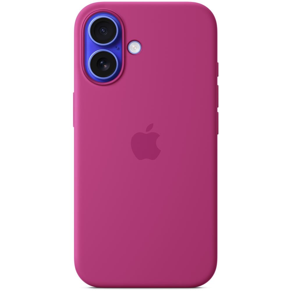 iPhone 16 Silicone Case MagSafe Fucsia MYY53ZM /A - Foto 1