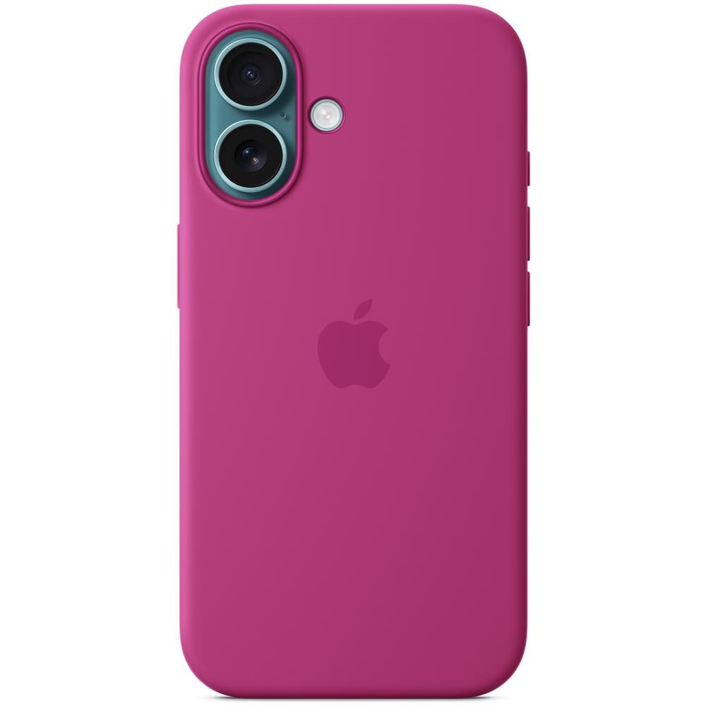 iPhone 16 Silicone Case MagSafe Fucsia MYY53ZM /A - Foto 2
