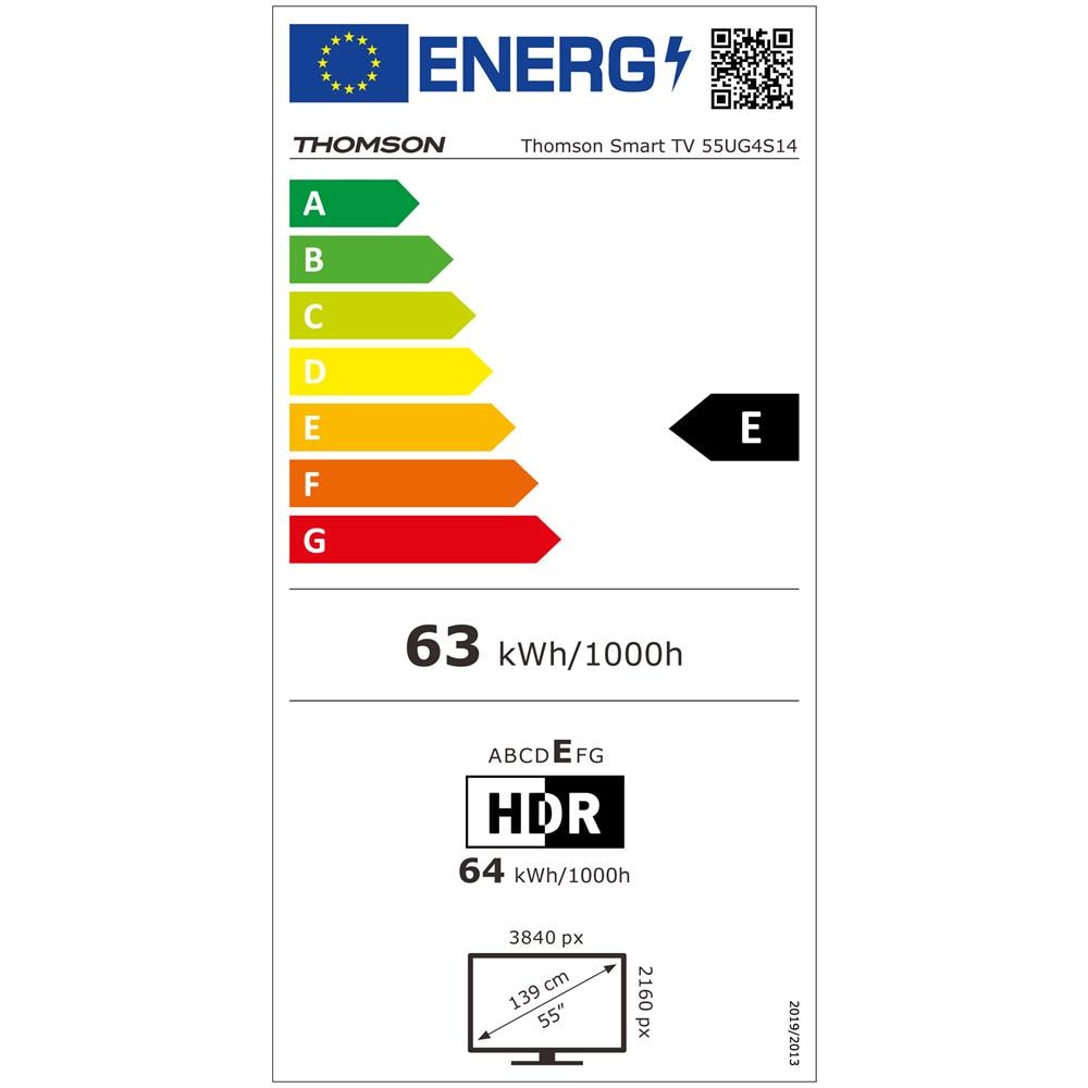 TV LED Ultra HD 4K 55" 55UG4S14 Google TV Side Feet - Foto 2