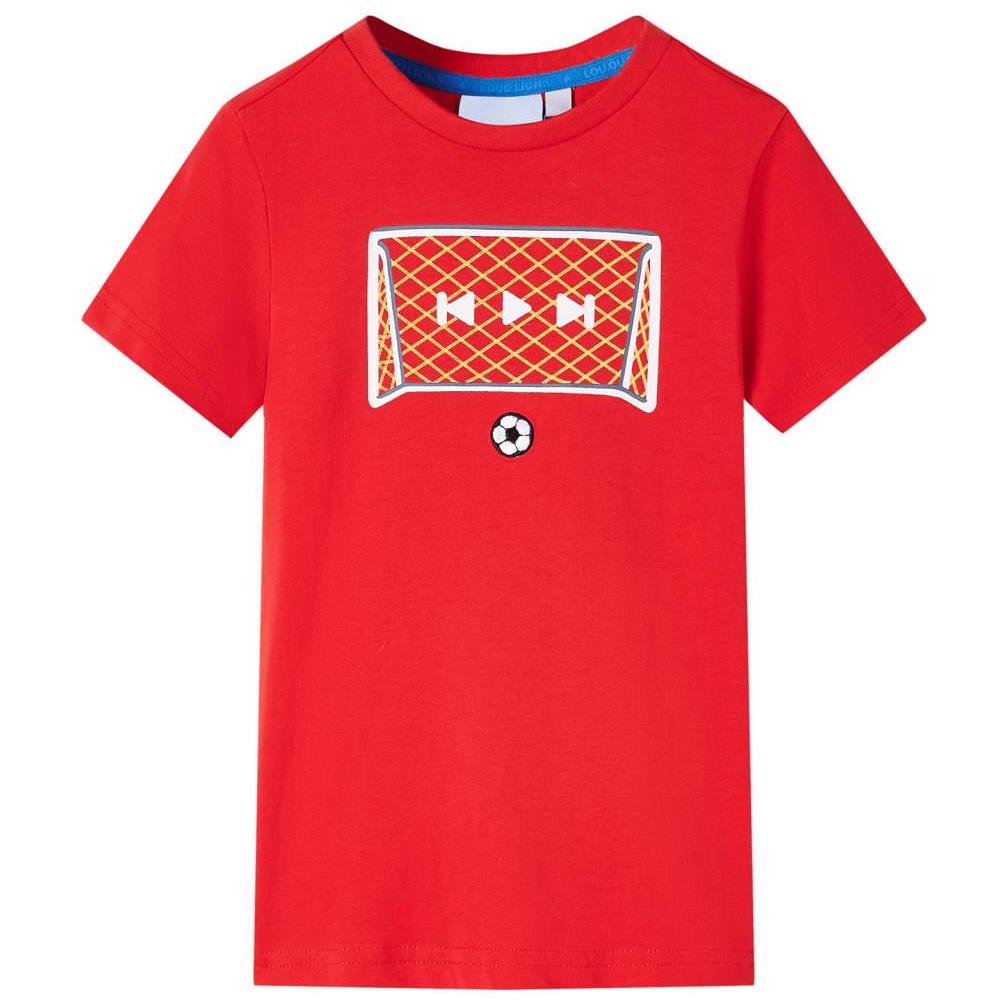 Maglietta da Bambino Rossa 116 - Foto 1