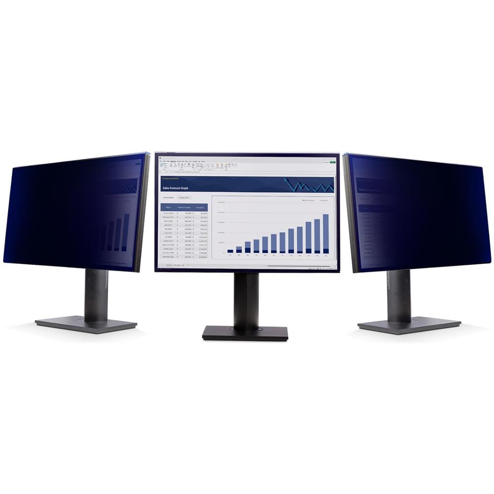 Filtro privacy per monitor da 24" 16:10, filtro di sicurezza in acrilico da appendere, pellicola protettiva ad installazione rapida, + /- 30 gradi, lucido - Foto 2