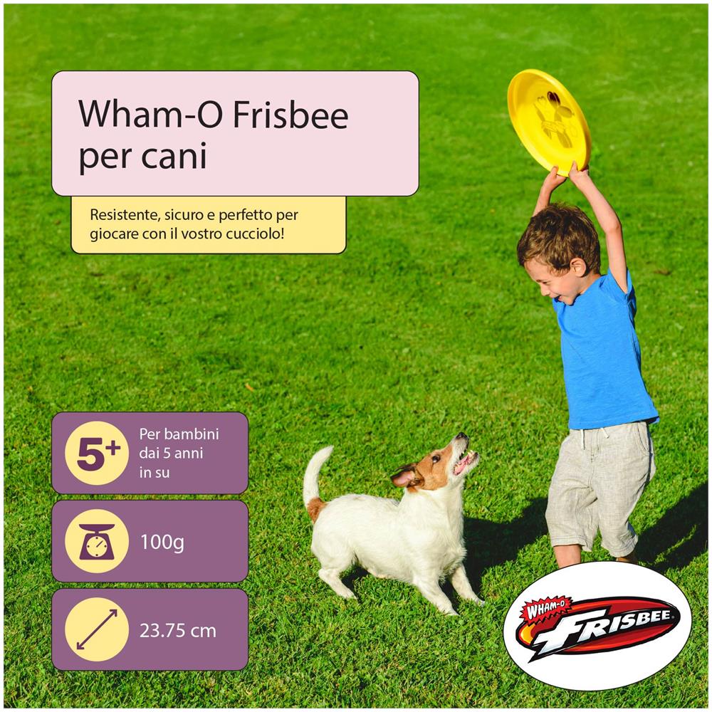Frisbee Disco Volante per Bambini dai 5+ anni, 23.75cm - 100g - Foto 1