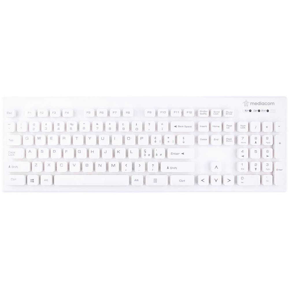 Tastiera USB M-SKB2600 per Gaming (Layout QWERTY) Colore Bianco - Foto 2