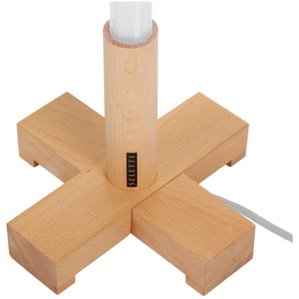 Base luminosa a LED, base illuminata in legno, 16 basi colorate per display, cristallo 3D, opere d'arte sferiche, luci USB con per decorazione in