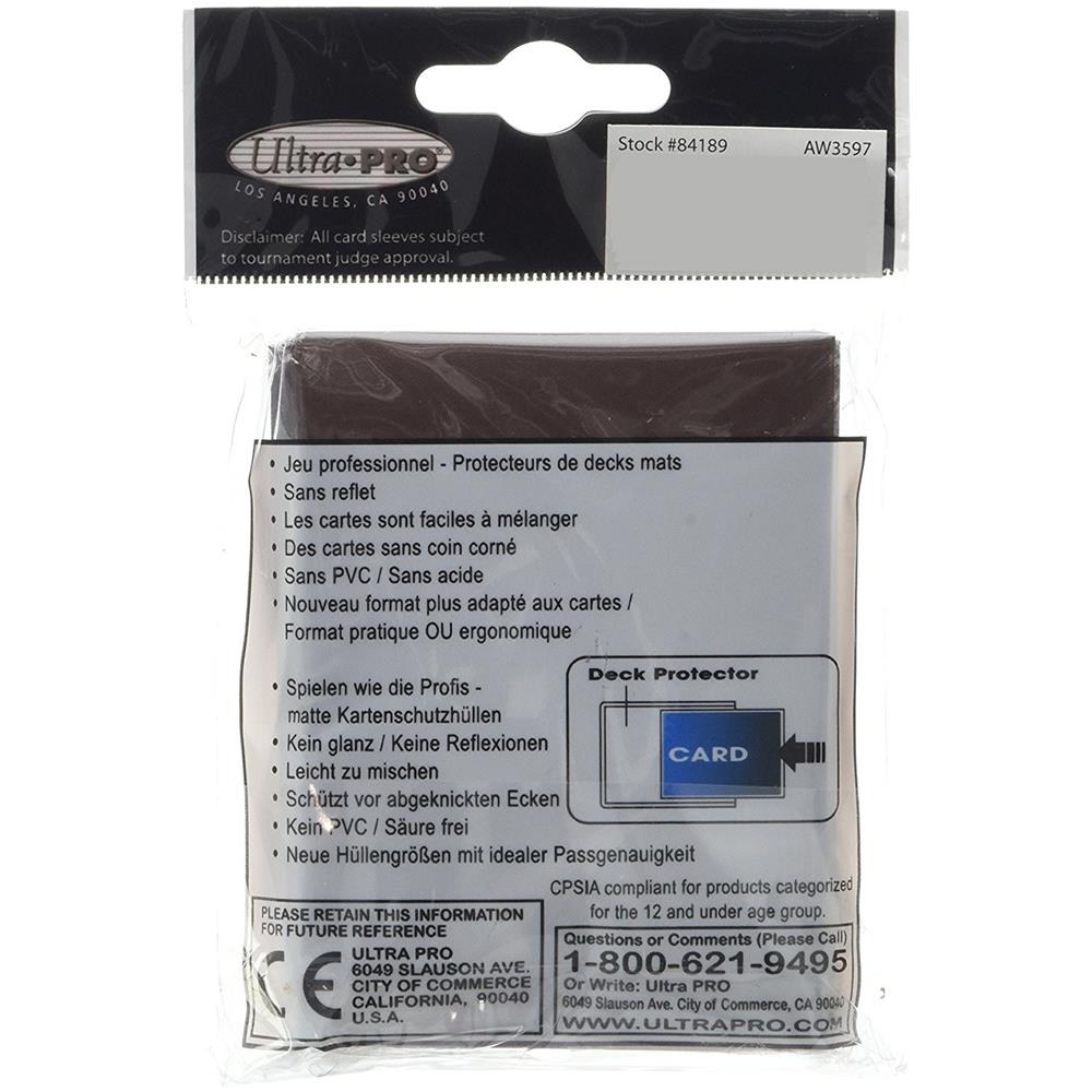 Matte Standard Marrone - 50 Bustine Protettive - Foto 2