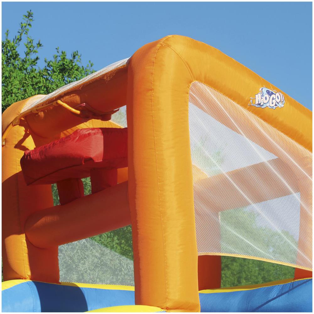 Turbo Splash H2ogo Constant Air 53301, 365x320x270 Cm, Parco Acquatico Gonfiabile Gigante Con Scivolo - Foto 12