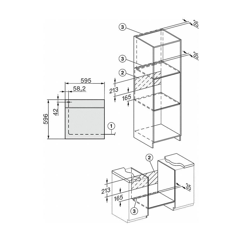 Forno Elettrico da Incasso H 2265-1 BP Active Capacità 76 L Multifunzione Ventilato Colore Acciaio Inox - Foto 8