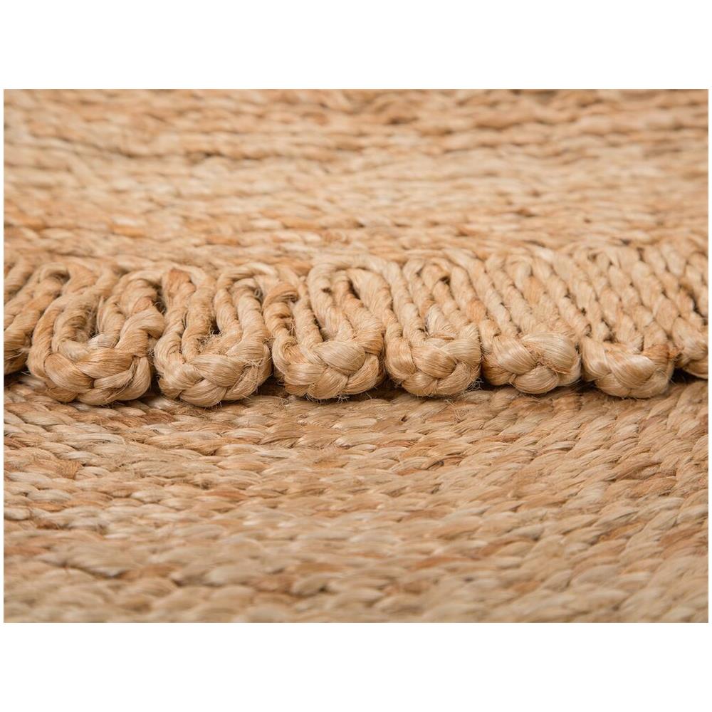 Tappeto Tondo In Iuta Ø140 Cm Beige Erence - Foto 10