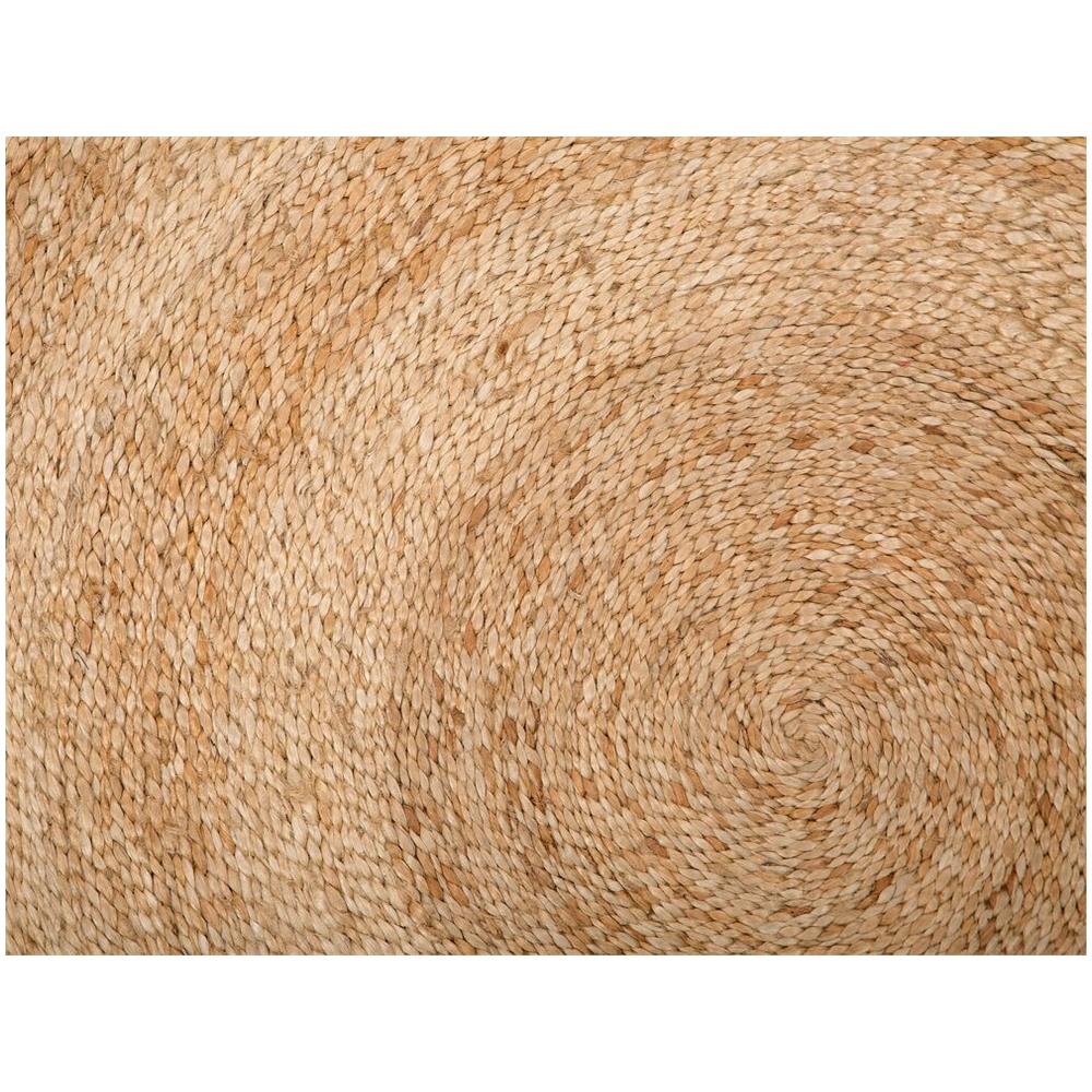 Tappeto Tondo In Iuta Ø140 Cm Beige Erence - Foto 2
