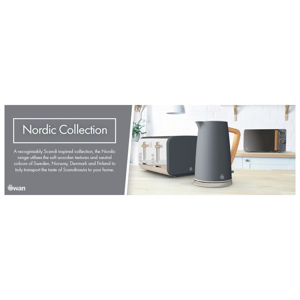 Sm22036 Microonde Digitale 20 L Design Moderno Nordic 6 Livelli Di Funzionamento Timer 800w - Foto 8