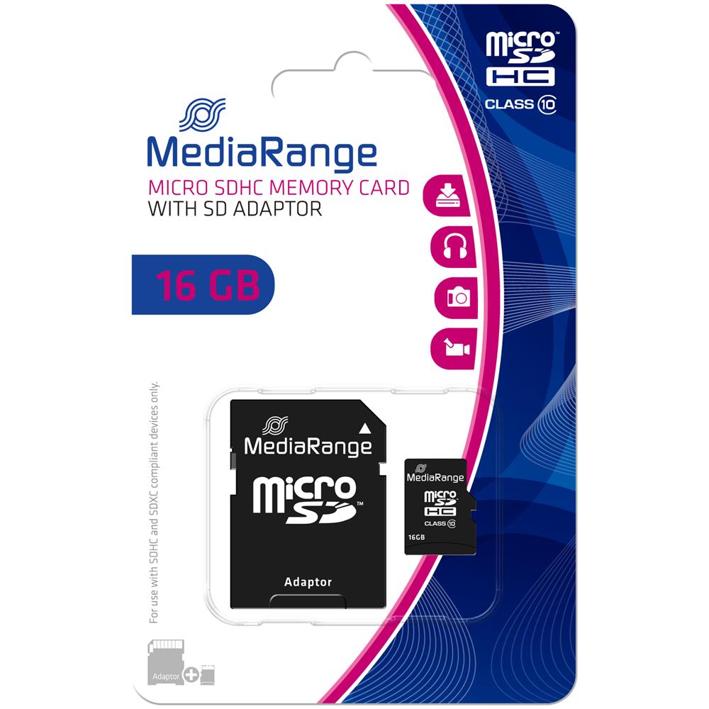 16GB microSDHC, MicroSDHC, Class 10, Nero, SD, Blister - Foto 2