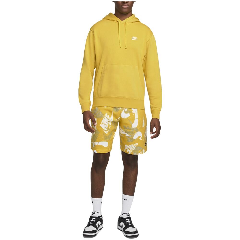 Felpa Da Uomo Con Cappuccio Club Gialla Taglia Xs Cod Cz7857-709 - Foto 5