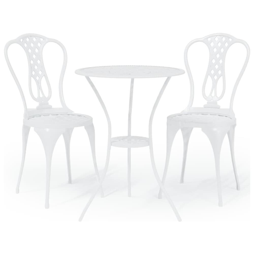 Set Da Bar 3 Pz In Alluminio Pressofuso Bianco - Foto 2