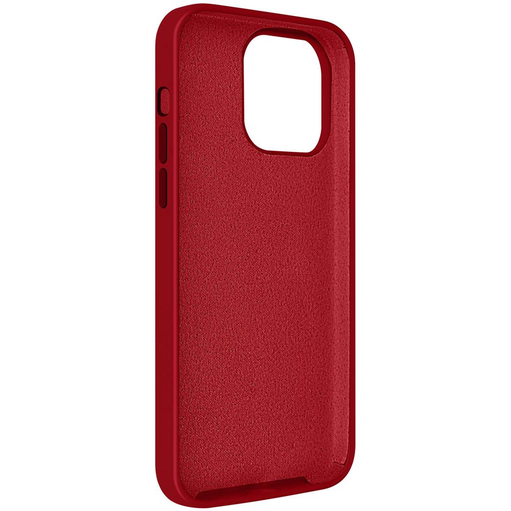 Cover Iphone 14 Pro Max Ibrida Semirigida Sottile Leggera Rosso Carminio - Foto 5