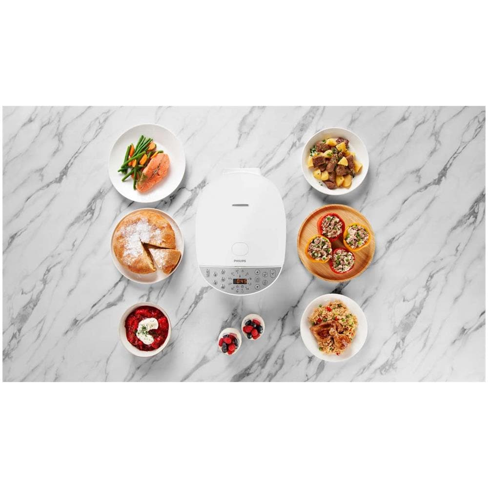 Multicooker HD4713/40 Capacità 5 L Potenza 980 W Colore Argento, Bianco - Foto 5