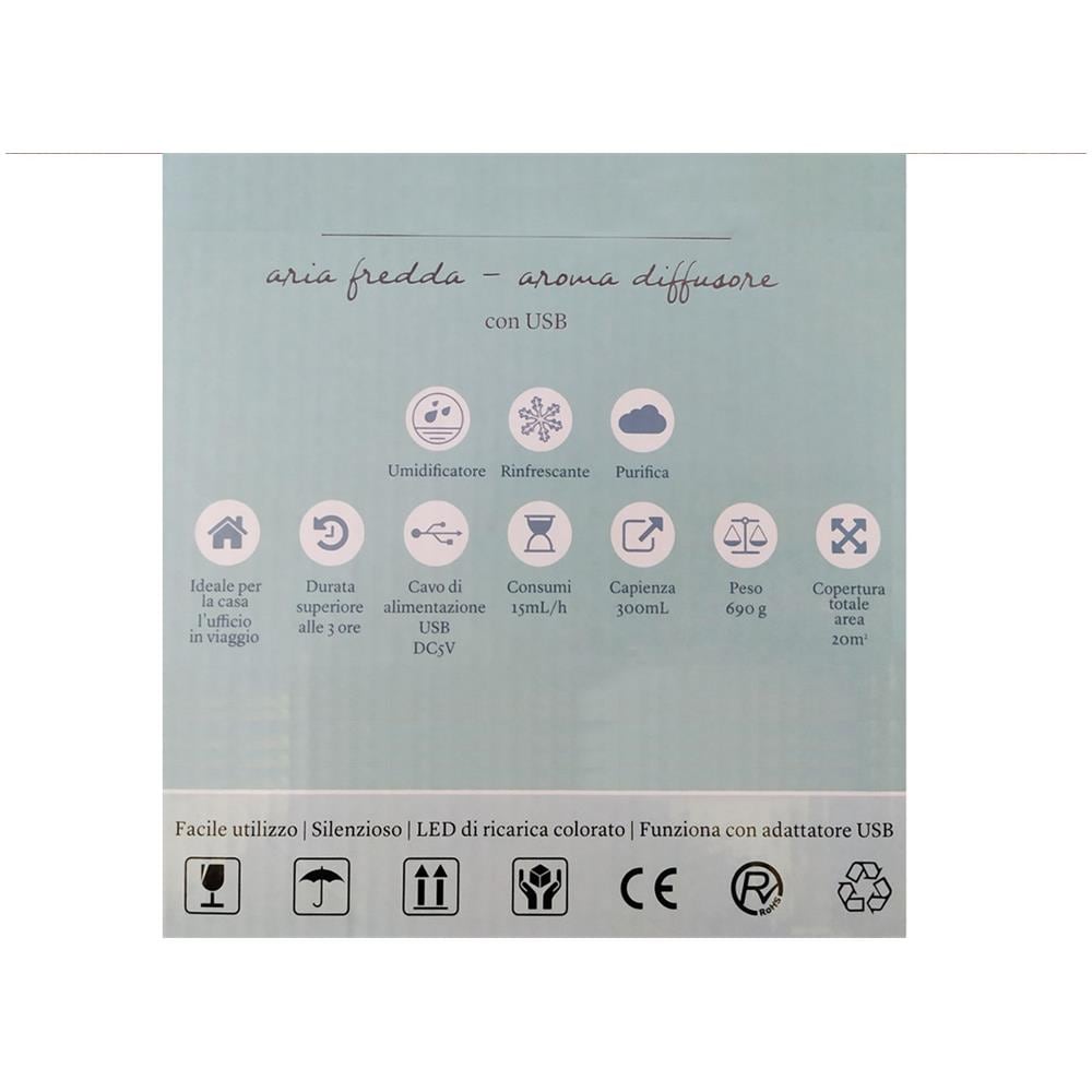 Diffusore Aromi Elettrico Silenzioso Profumo Ambienti Casa Aroma Bubble - Foto 2