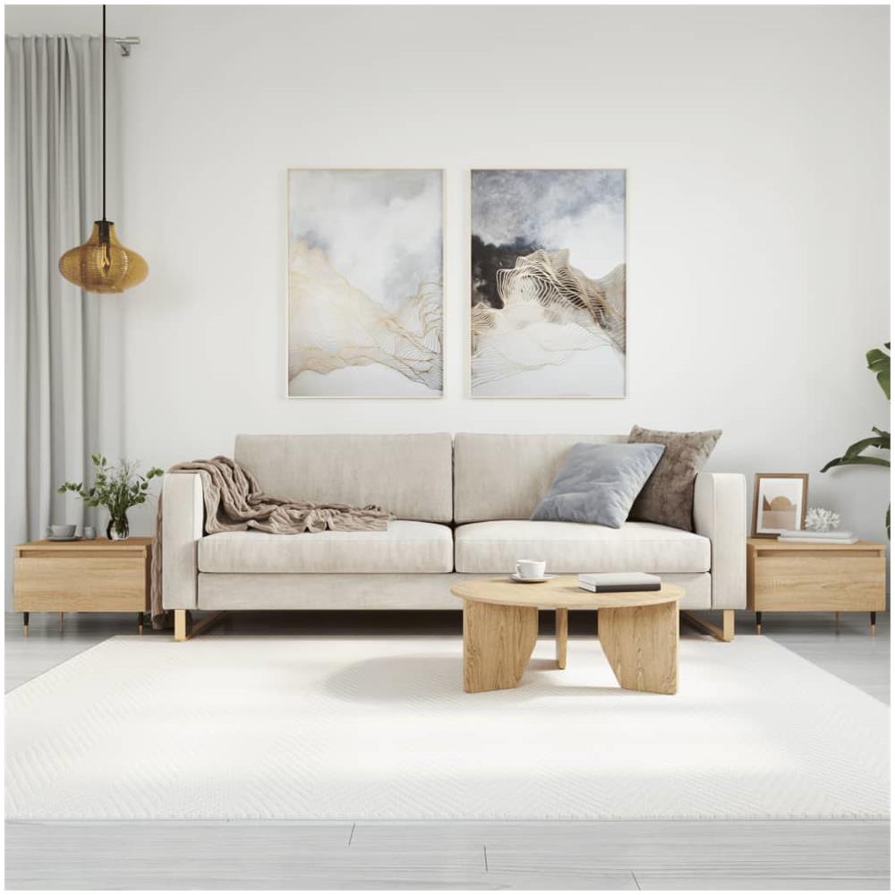 Tavolini Salotto 2pz Rovere Sonoma 50x46x35cm Legno Multistrato - Foto 1