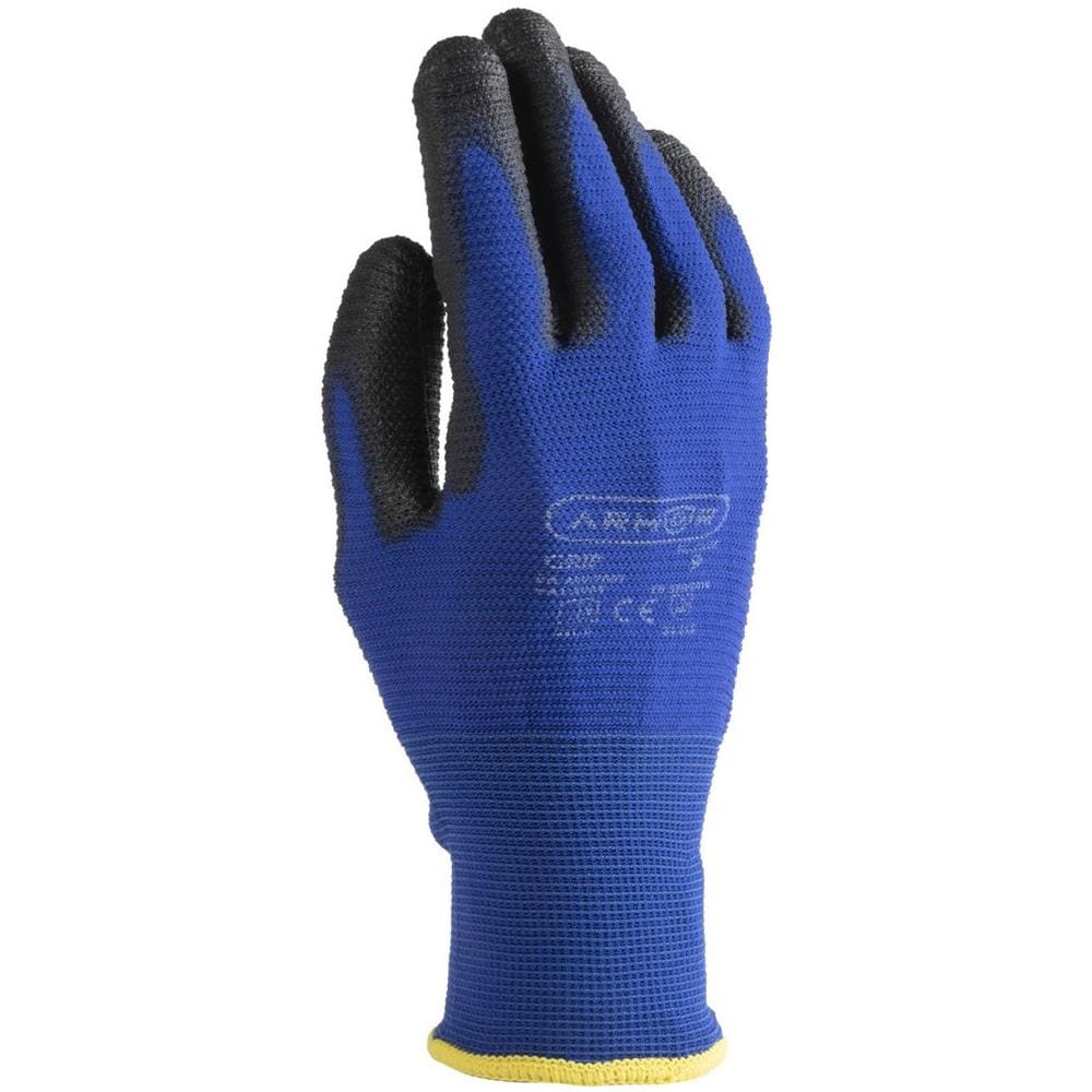 Guanti Grip Tessuto Nido D'ape In Nylon E Palmo In Pu Tg. 9 - Foto 1