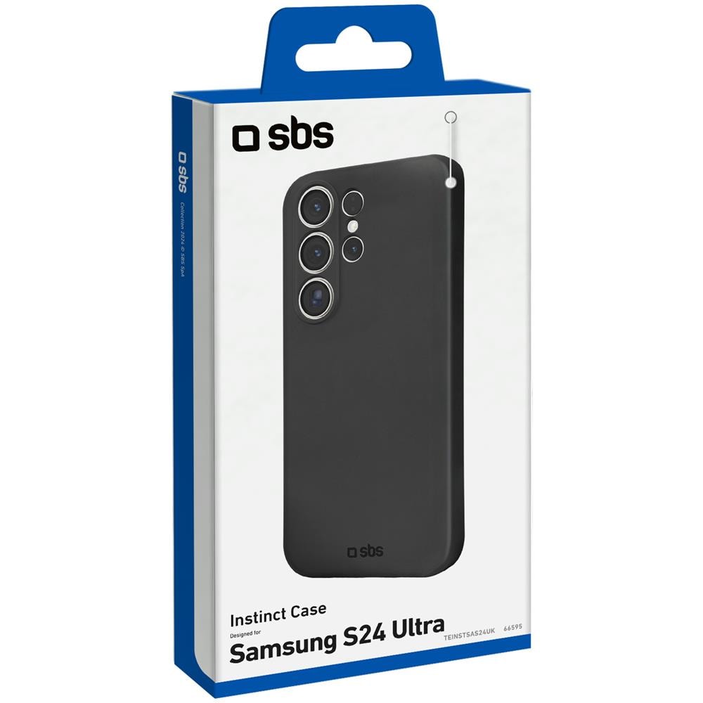 TEINSTSAS24UK custodia 17 cm (6.7"") Cover Nero per Galaxy S24 Ultra - Foto 2