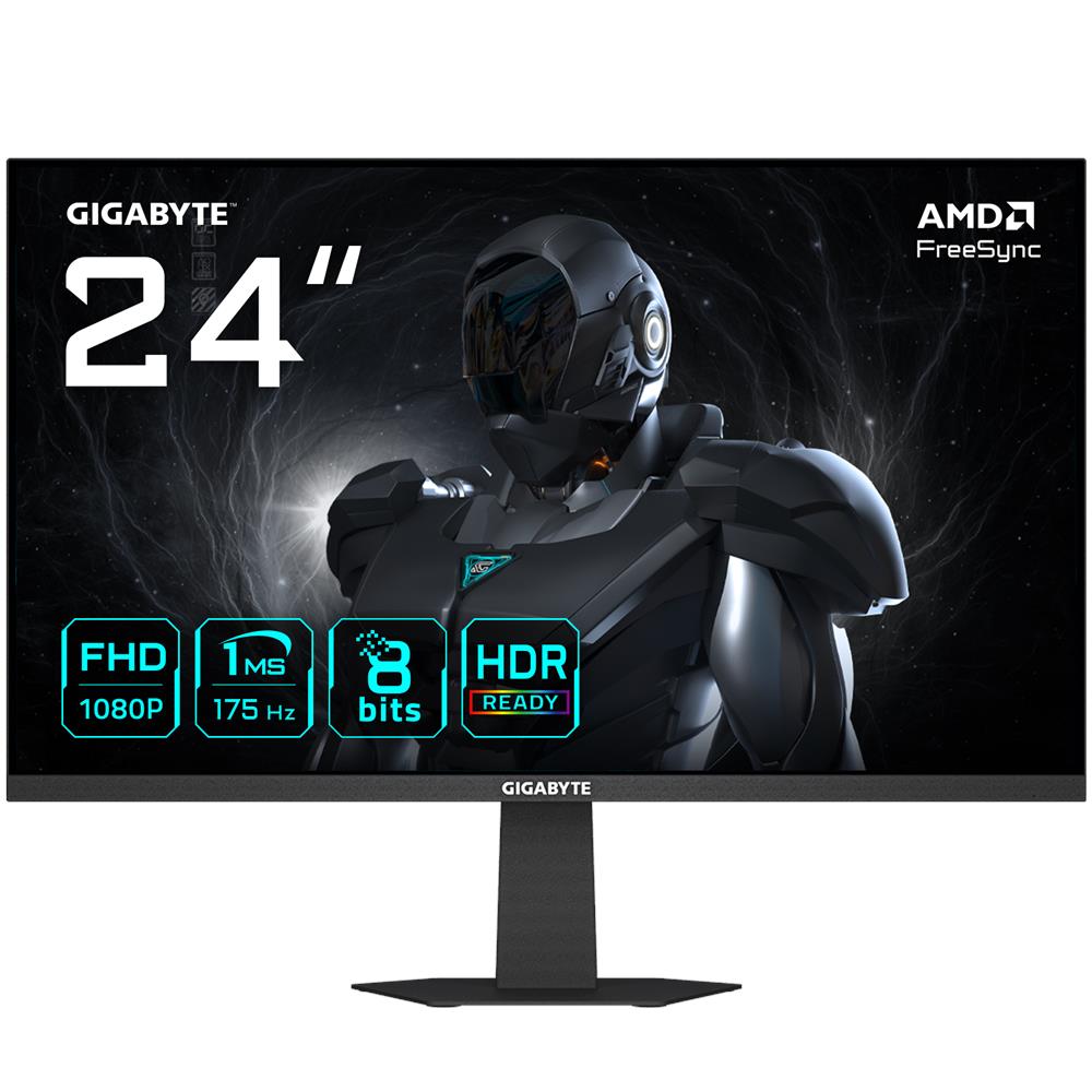 GS24F14A Monitor Gaming 24” FHD - 1920 x 1080, 175Hz, 1ms, 400 cd /m², FreeSync, HDR Ready, HDMI 2.0, DisplayPort 1.4 - Foto 1