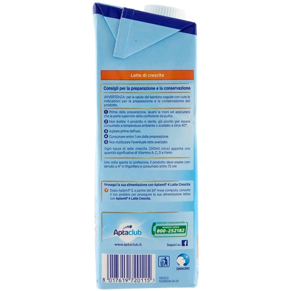 Aptamil 3 Latte Crescita 1000 ml - Foto 1
