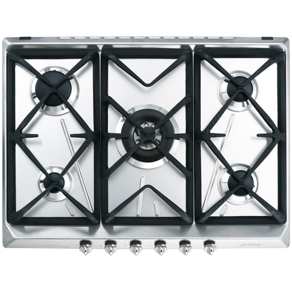 SRV576GH5 Piano Cottura a Gas 5 Fuochi Gas Colore Inox - Foto 7